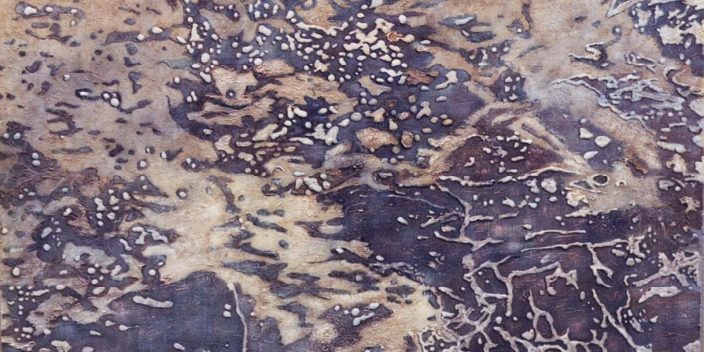 018 – Paisajes para el olvido – Fragmento I – Mixta Tela – 114 x 162